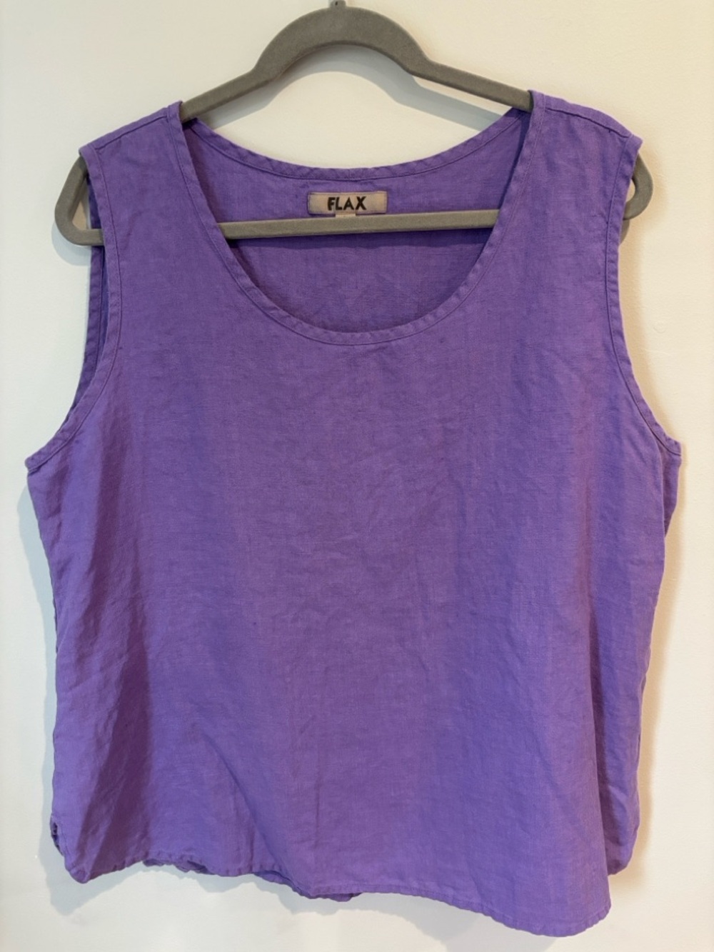 FLAX Linen Tank Top Size L